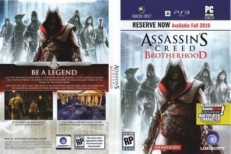 Ubisoft Confirms Assassins Creed Brotherhood The Geek Generation