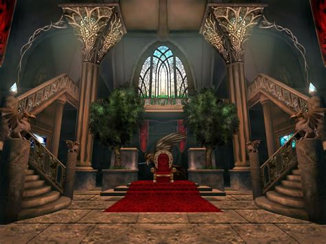 Throne Room Fantasy Places Castle