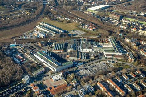Luftaufnahme Dortmund Werksgelände Der Thyssenkrupp Rothe Erde In Dortmund Im Bundesland