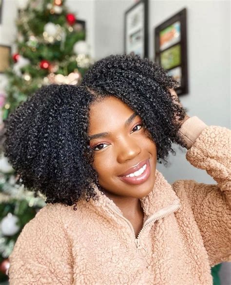 moisturized defined 4b washandgo natural hair in 2021 natural hair styles natural hair