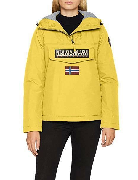 Napapijri Womens Rainforest Winter Jacket Yellow New Size Xl Ebay