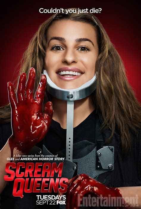 Scream Queens Season 1 Character Posters Feature Nick Jonas Lea Michele More