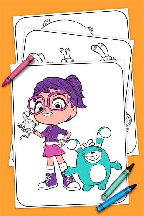 Abby Hatcher Coloring Pages Nickelodeon Parents