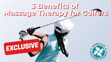 3 benefits of massage therapy for golfers american massage council