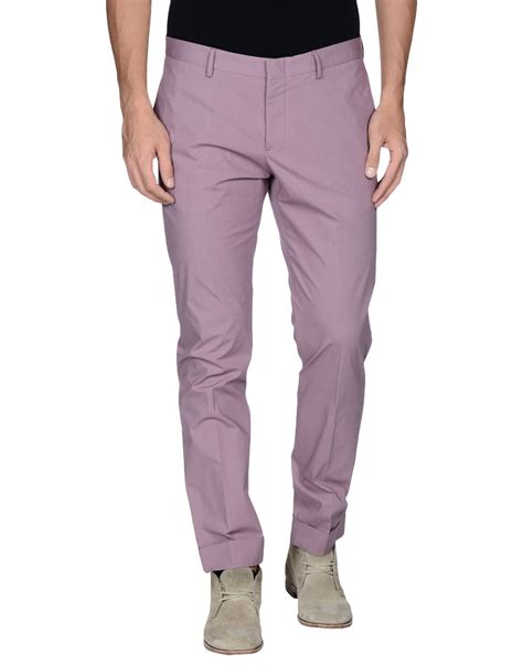 Gucci Casual Pants In Light Purple Purple For Men Lyst
