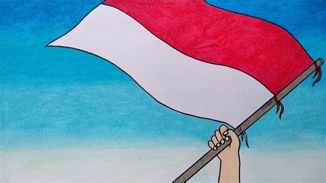 Detail Gambar Mewarnai Bendera Indonesia Orang Koleksi Nomer 12