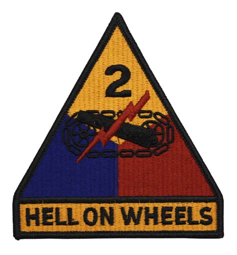 2nd Armored Division Patch Flying Tigers Surplus