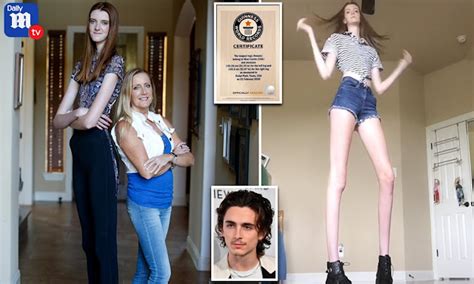 Maci Currin Longest Leg Tallest Female Legs World Record Amazing