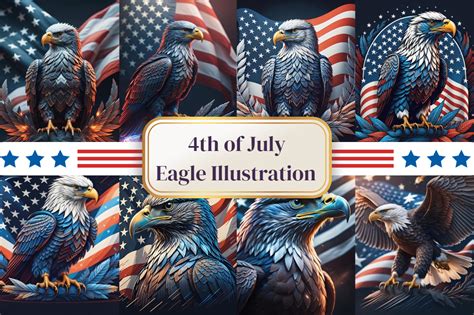 Th Of July Eagle Graphic By Shahriarsworld Creative Fabrica