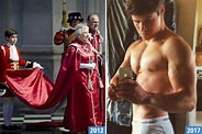 Queen's former page boy Arthur Chatto shows off his ripped physique in ...