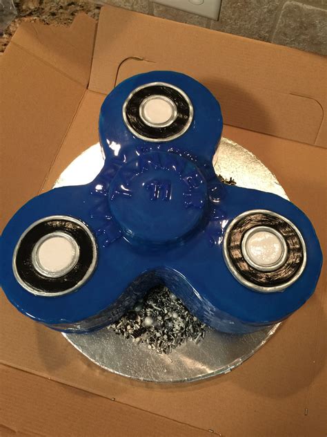 Fidget Spinner Cake That Spins😳 Fidget Spinner Cakes Fidget Spinner