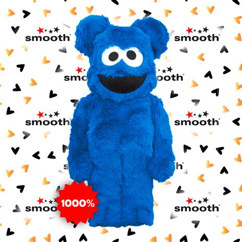 Online Medicom Toy Cookie Monster Costume Version Bearbrick 1000 Less