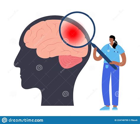 Hersenpijn Ziekte Vector Illustratie Illustration Of Ziekte 224748799