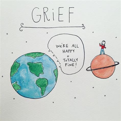 Artist Navigates Grief With Simple Yet Relatable Drawings About Life