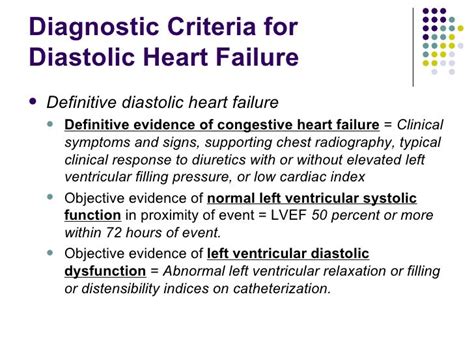 Diastolic Heart Failure