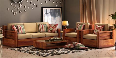 Inspirational furniture that will really make your living space pop. Wooden Sofa Set by Subhaan Furniture, Wooden Sofa Set from ...