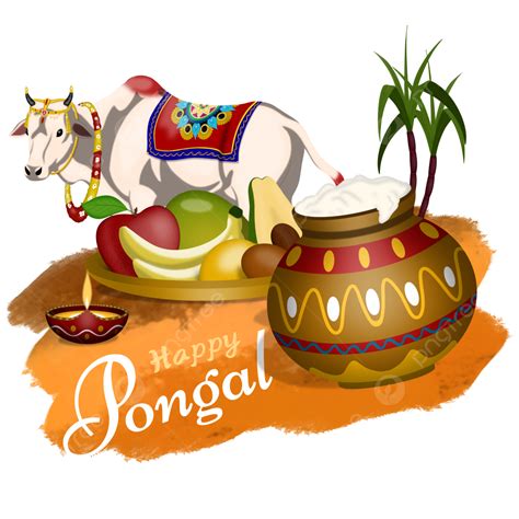Happy Pongal Festival Pongal Tai Pongal Happy Pongal Png Transparent