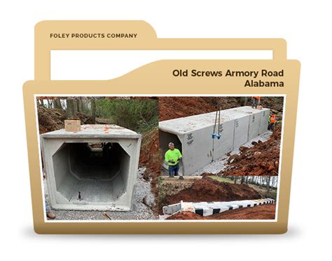 Box Culvert Projects Foley Products