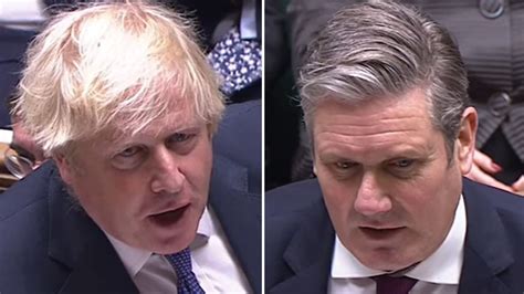 Pmqs Keir Starmer Presses Boris Johnson On Sleaze And Hs2 In Heated