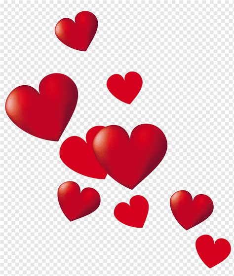 Png Herz Rot Illustration Mit Zwei Roten Herzen Valentinstagherz