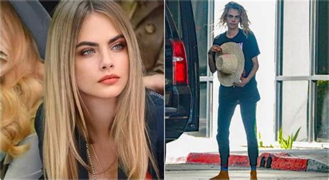 Irreconocible Viralizan Fotos De La S Permodelo Cara Delevingne