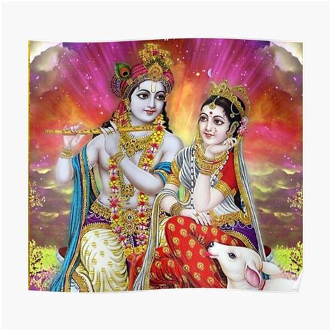 Jai Shri Krishna Jai Shri Krishna Poster For Sale By Simplysober