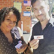 Jon B and his wife Danette rock the vote! 🇺🇸💗🍦IceCreamConvos.com | Rock ...