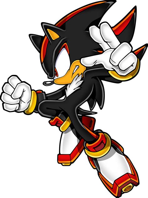 Shadow The Hedgehog From The Sonic Series Game Art Hq
