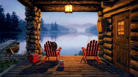 Log Cabin Wallpapers Wallpaper Cave