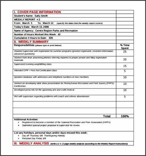 6 Monthly Report Format Template Easy To Customize Sampletemplatess