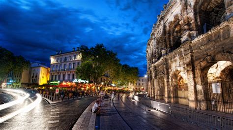 Night City France Roads Hdr Architecture Buildings Timelapse