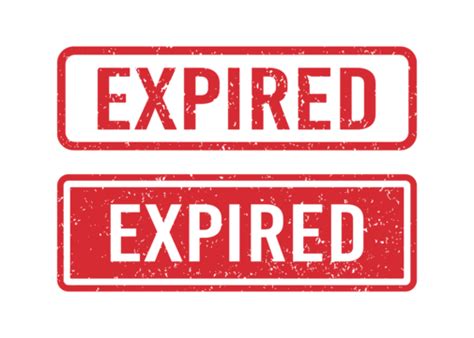 Clipart Of Expired