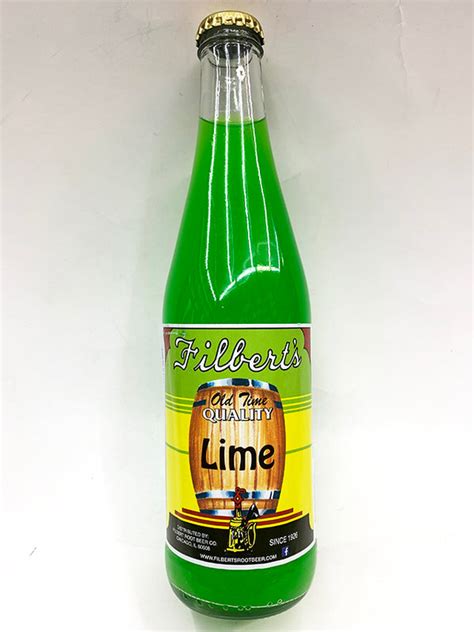 Filberts Old Time Quality Lime Soda Soda Pop Shop