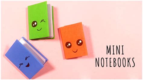 Diy Mini Notebooks From A4 Sheet Paper