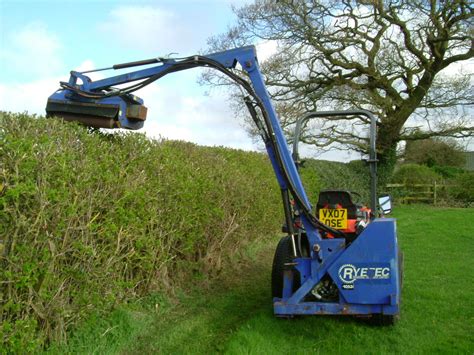 Ryetec Sl420 Flail Hedge Cutter Compact Tractor Hedgecutter