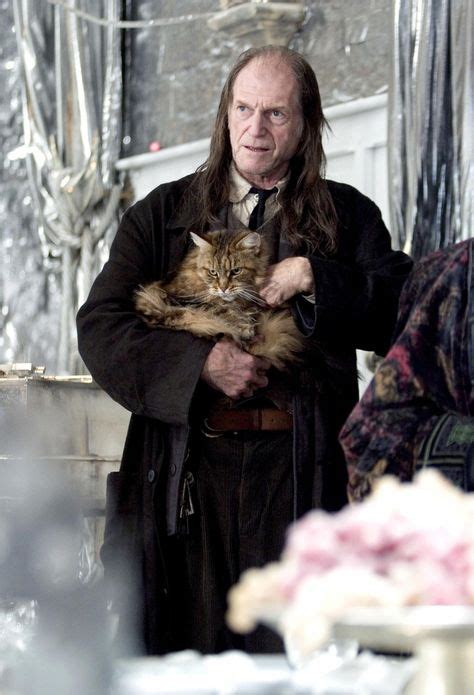 mejores imágenes de Argus Filch Harry potter characters Harry potter films y Harry potter