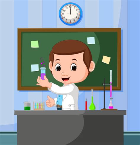 Top School Science Project Clip Art Vector Graphics And