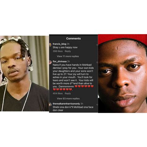 Netizens Call Out Naira Marley Following News Of Mohbads Death