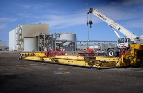 Heavy Equipment Movers Hydraulic Platform Trailer