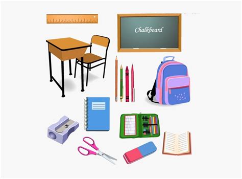 Browse this featured selection from the web for use in websites, blogs, social media and your other products. Student School Classroom Object Clip Art - School Objects ...