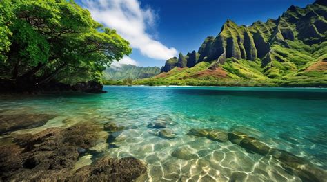 Hawaiin Natural Landscape Wallpapers Background Pictures Hawaii
