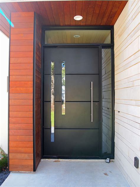 Pivot Doors Contemporary Entry Austin By Porteusa Houzz