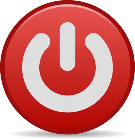 System Shutdown Icon Openclipart