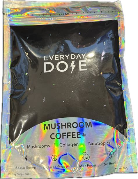 Everyday Dose 30 Servings Dose Bag Mushroom Coffee Therasage
