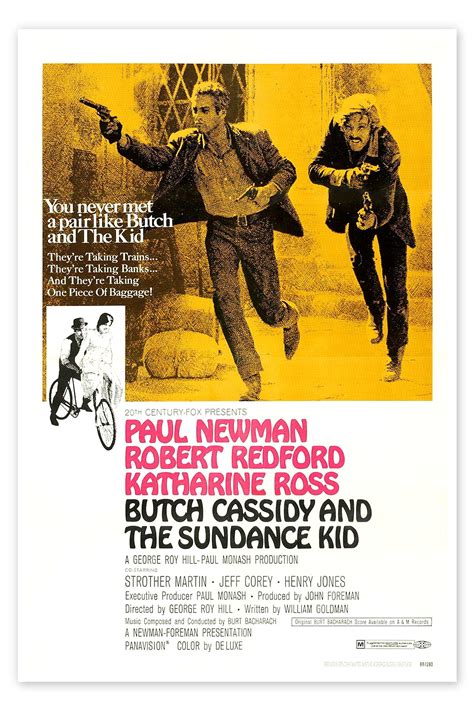 Butch Cassidy And The Sundance Kid Print By Everett Collection