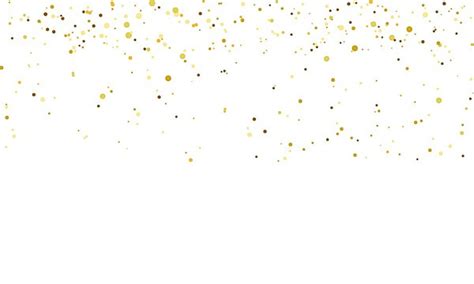 Celebration Gold Confetti Vector Art Png Celebration Background With
