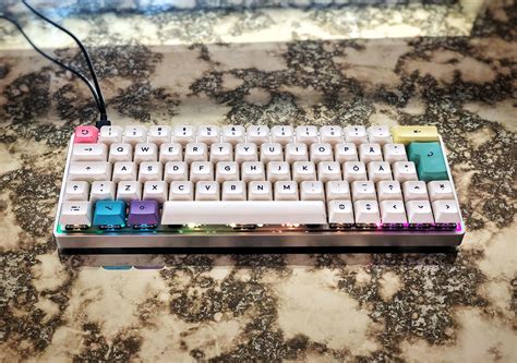 60 Keyboard With Milkshake Caps Build Log Rmechanicalkeyboards