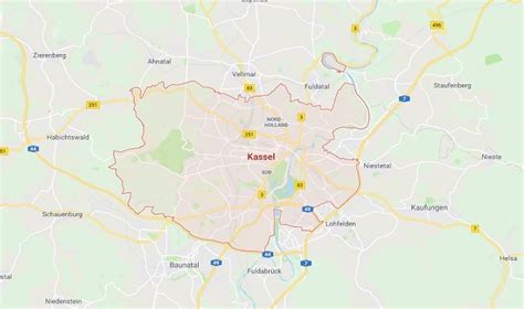Kassel Germany Map Germany Travel Guide