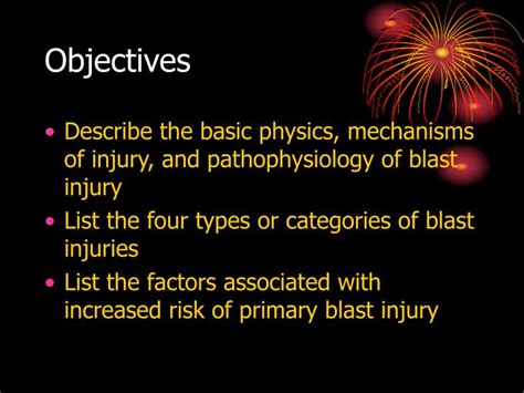 PPT Evaluation And Treatment Of Blast Injuries PowerPoint