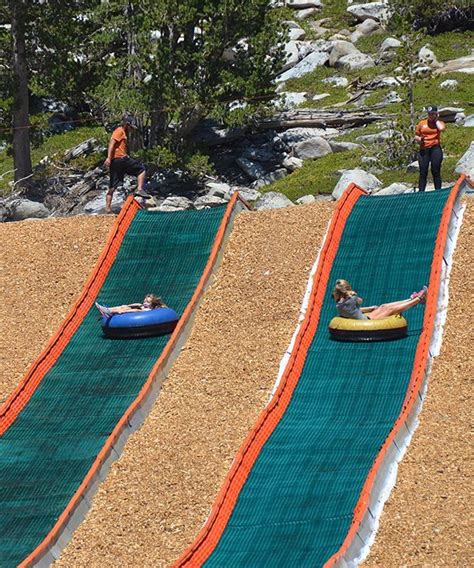 Lake Tahoe Heavenly Mountain Tubing Hill Is Sure To Create Laughs And
